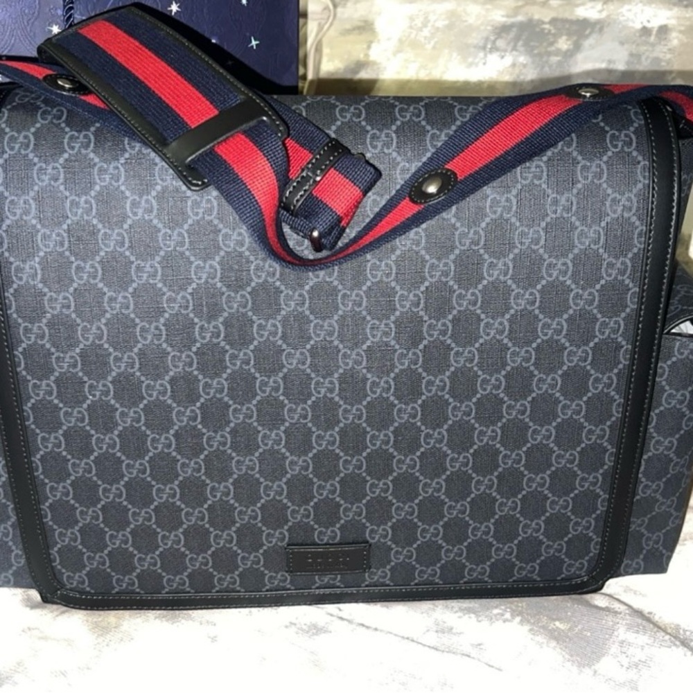 Gucci diaper bag
